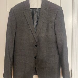 Elegant Charcoal Men's Blazer